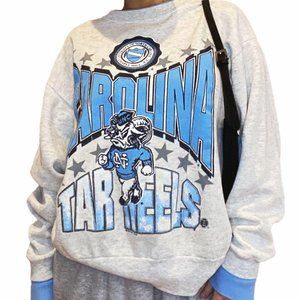 Vintage 90's UNC Tar Heels Crew Neck Sweatshirt